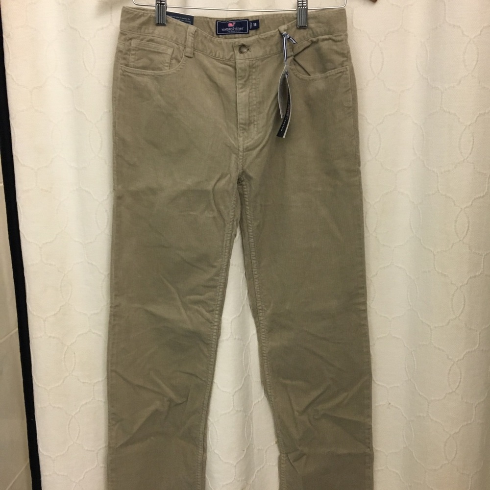 NWT khaki corduroys, size 18